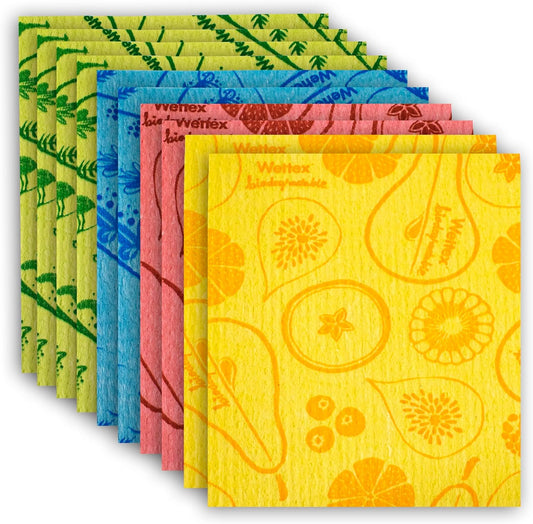 Wettex Swedish Dishcloths – Eco-Friendly, Super Absorbent, and Reusable Kitchen Cleaning Cloths