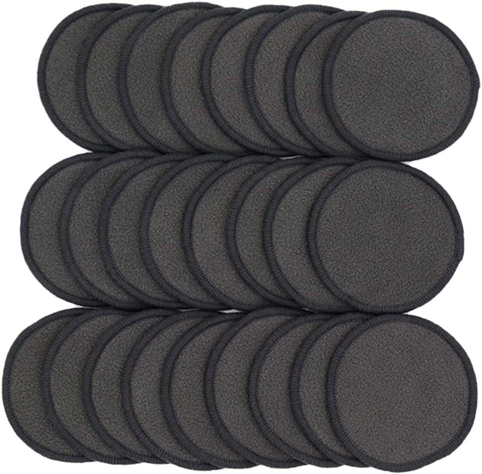 Eco-Friendly Reusable Makeup Remover Pads – Zero Waste, Sustainable Bamboo Cotton Pads with Laundry Bag & Storage Box | 25 Pack