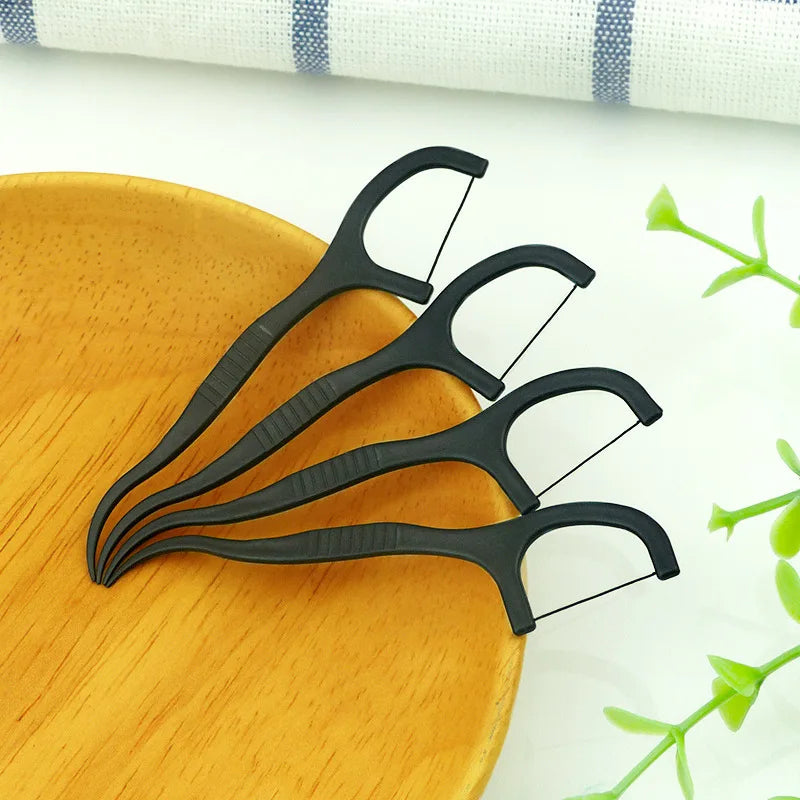 Eco-Friendly Biodegradable Floss Picks – PLA Dental Flosser Sticks for Effective Teeth Cleaning